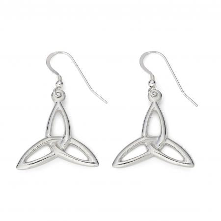 Cornish Celtic Knot Drop Earrings