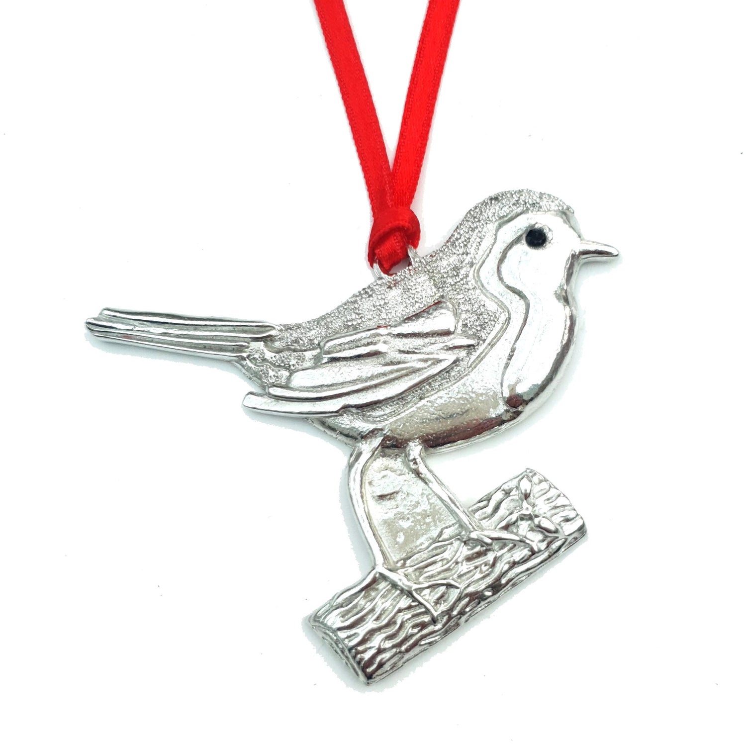 Cornish Tin Christmas Decoration - Robin (2020)