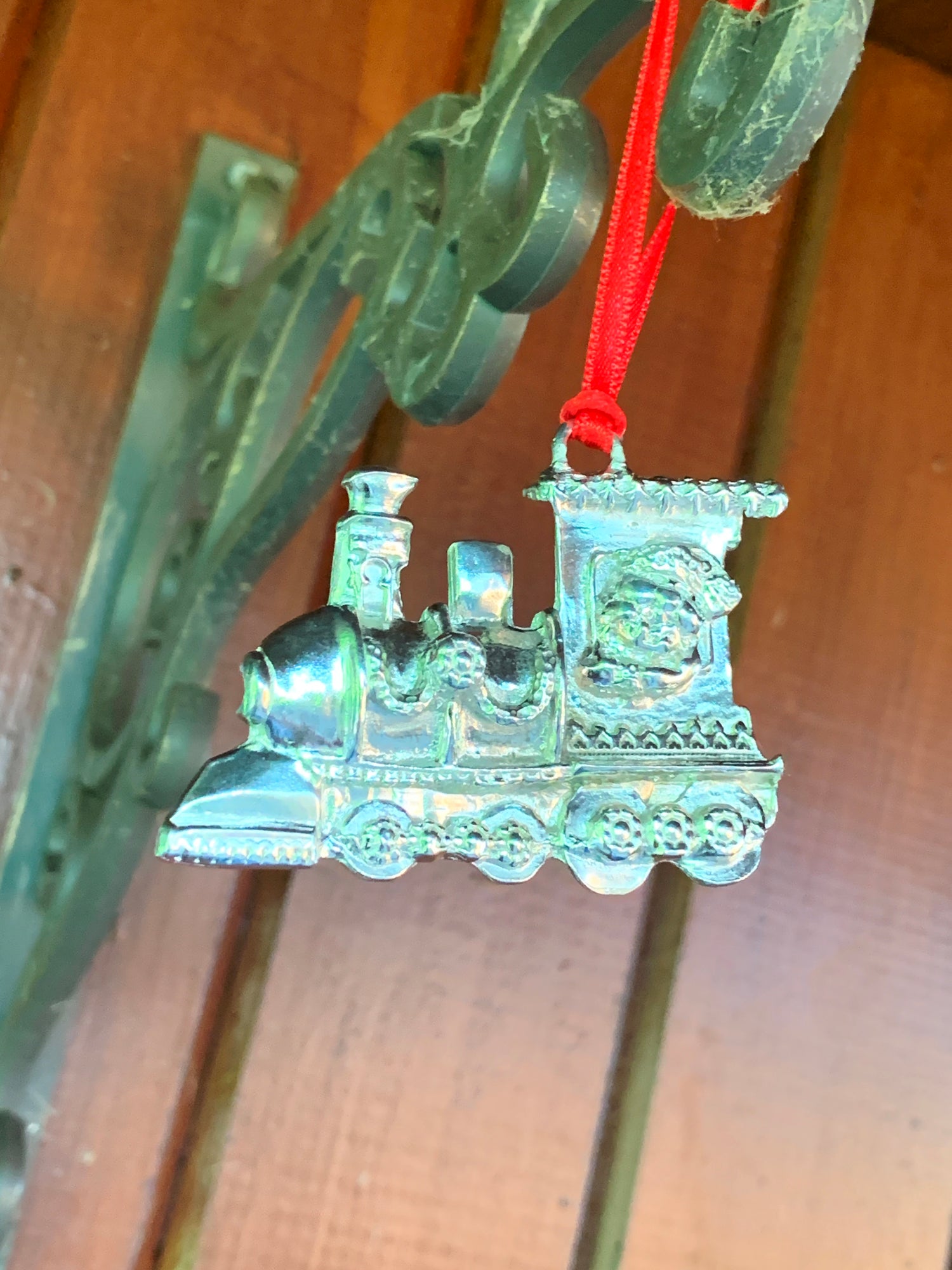 Cornish Tin Christmas Decoration - Train (2023)