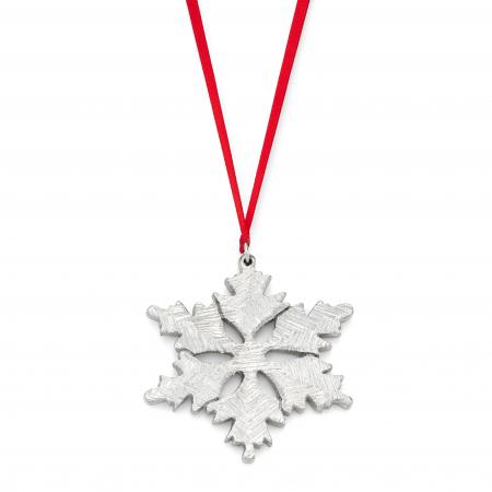 Cornish Tin Christmas Decoration - Snowflake (2004)