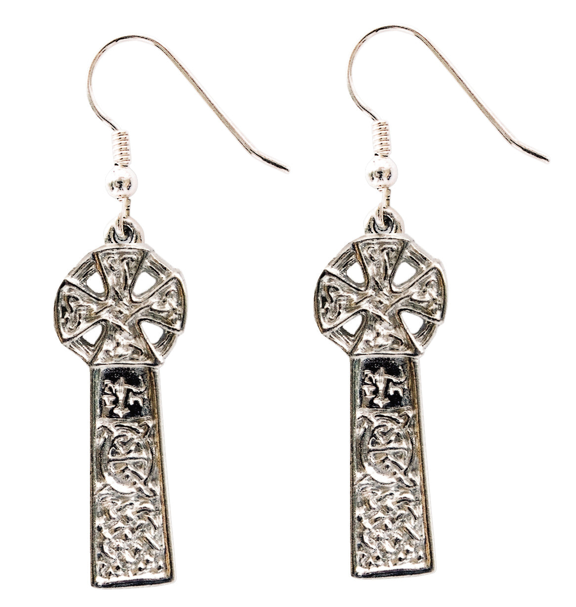 Cornish Cardinham Cross Drop Earrings