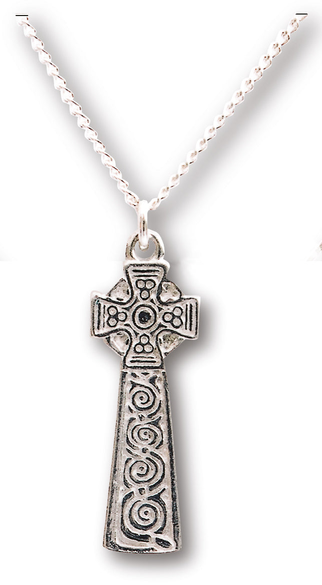 Cornish Celtic Cross Small Pendant