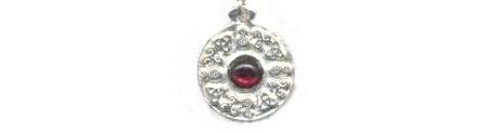 Celtic Pattern Birthstone Pendant