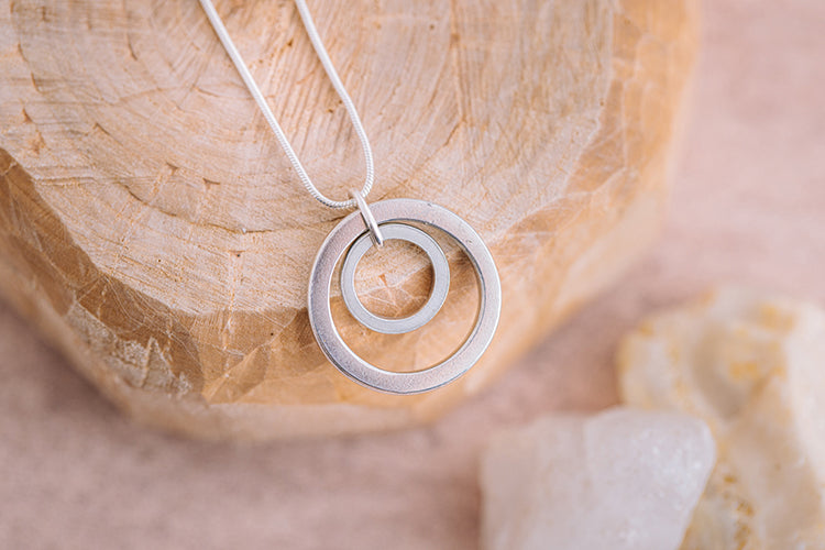 Elowen Two Ring Pendant