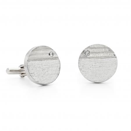 Eternity Horizon Diamond Cufflinks