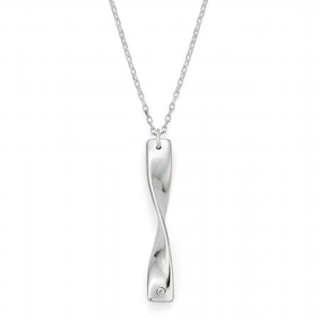 Eternity Long Diamond Pendant