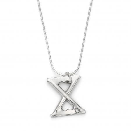 Eternity Roman Numeral X Diamond Pendant