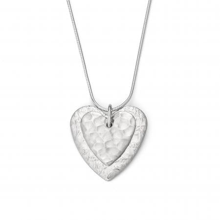 Kerenza Double Heart Pendant