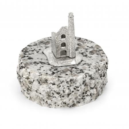 Cornish Engine House Tin and Granite Paperweight